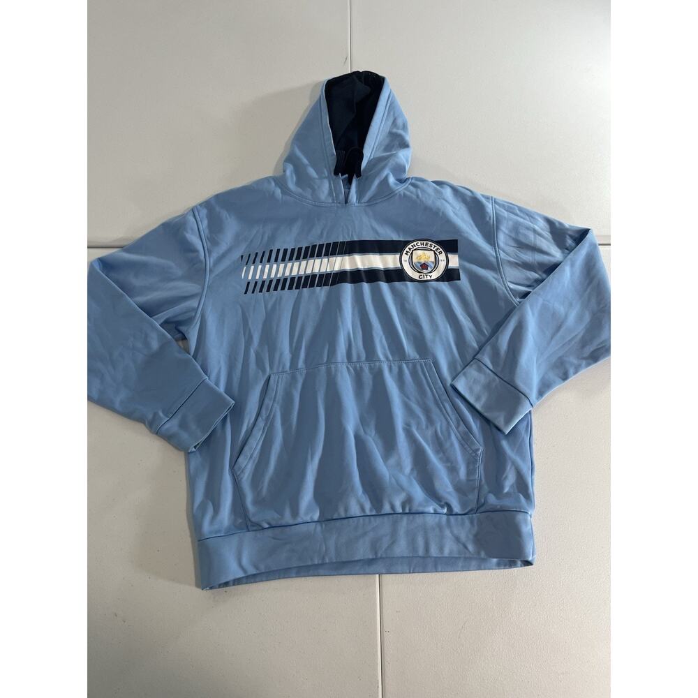 Manchester City Jacket Blue Size Medium